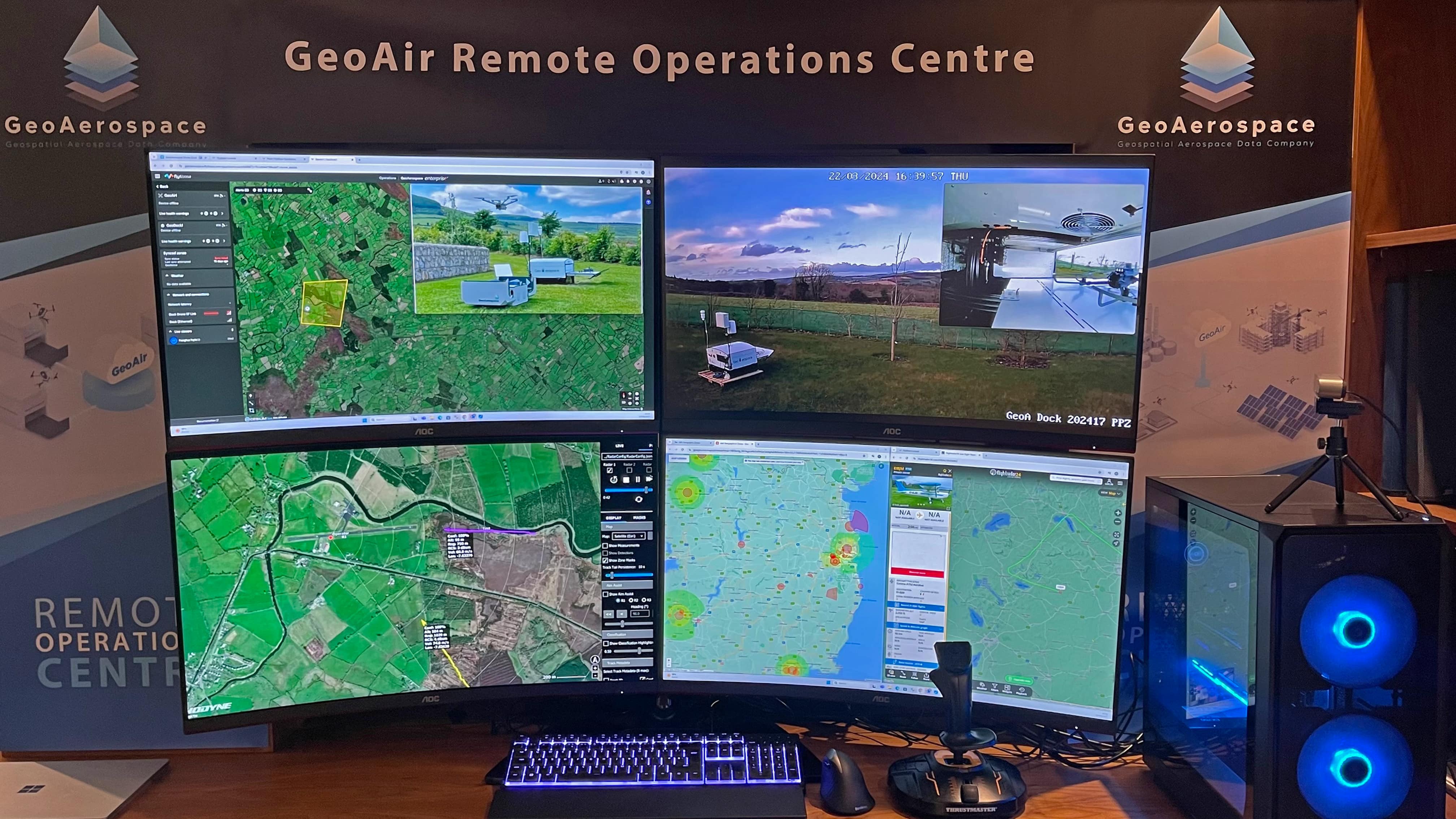 GeoAerospace — Autonomous Drone Infrastructure & Aerial Data Services