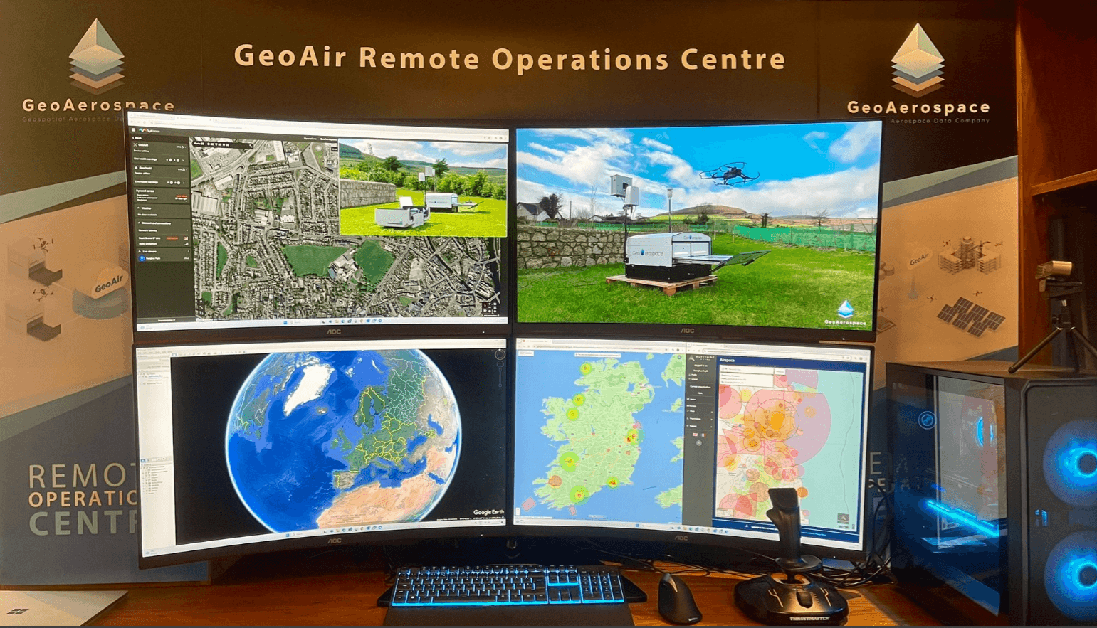 GeoAerospace — Autonomous Drone Infrastructure & Aerial Data Services